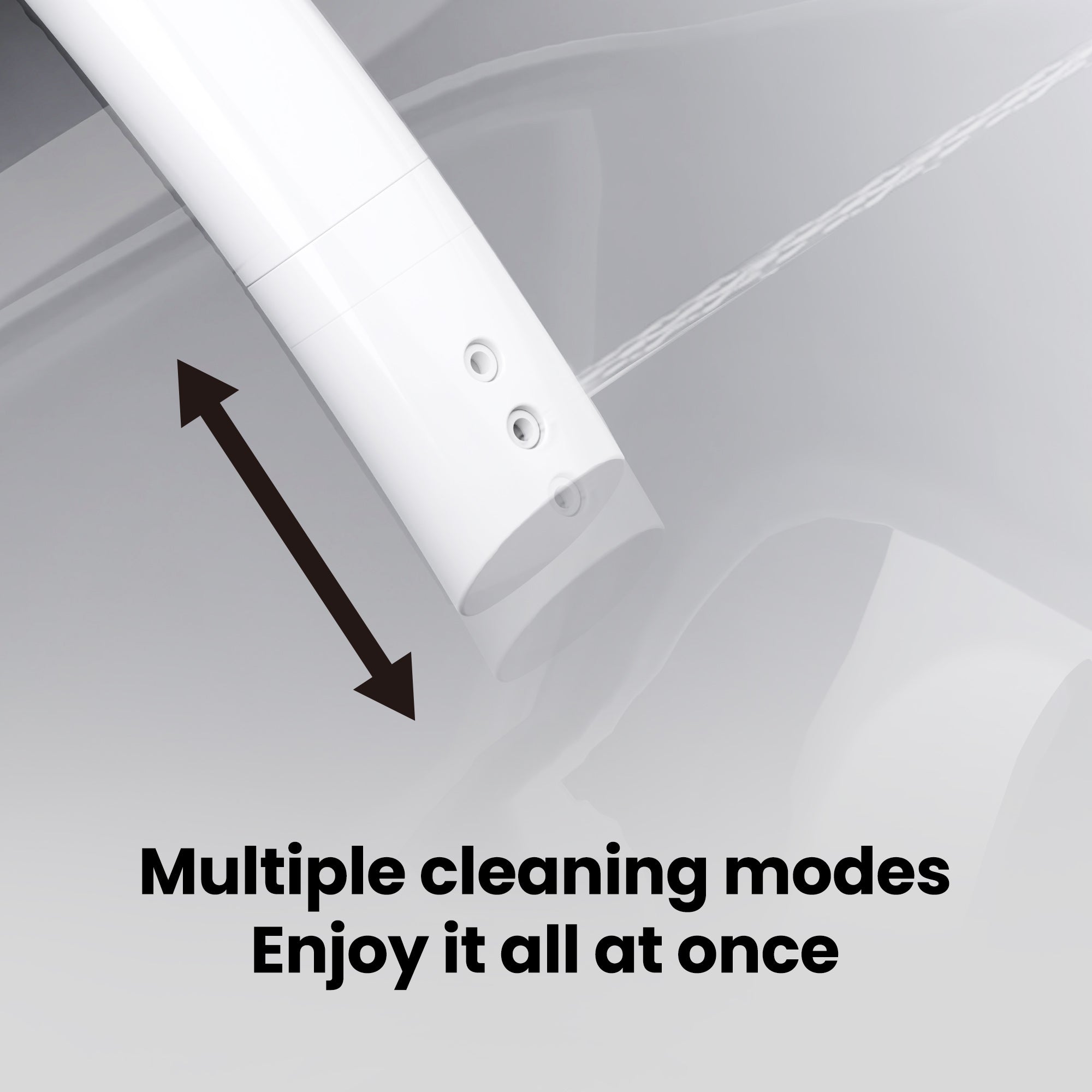 Smart Bidet Toilet with Heated Seat & Auto-Flush System - Foot Sensor Control, Adjustable Wash Modes, Built-In Water Tank for Low Pressure Homes