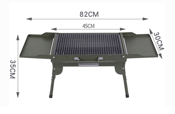 Barbecue au charbon de bois London Sunshine Camping